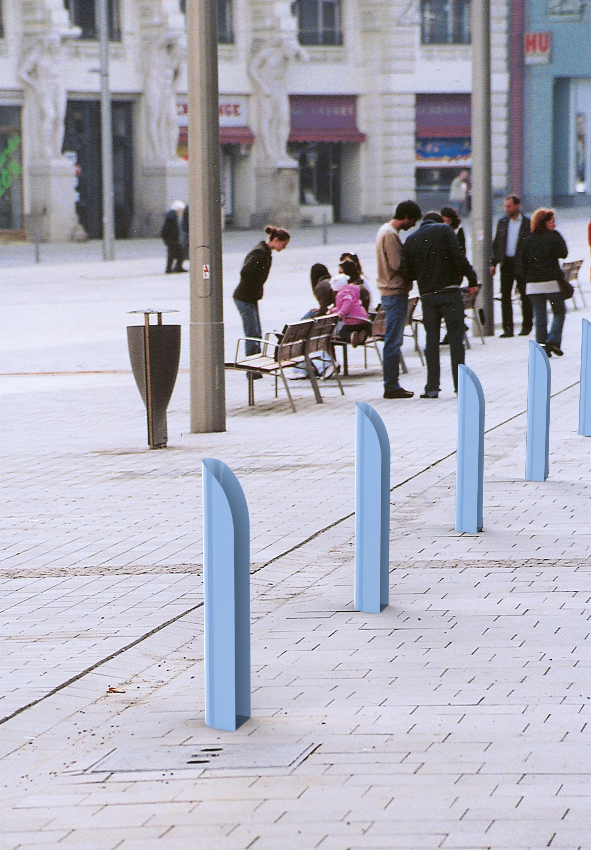 Стальной боллард CITYSì FARO ARCH-00137181 - Вид №4