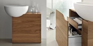 Toscoquattro Тумба под раковину 70 см LE ACQUE Noce Canaletto