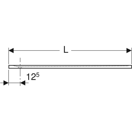 550.204.00.2 Прямоугольный душевой поддон Geberit Sestra Geberit  - Вид №3