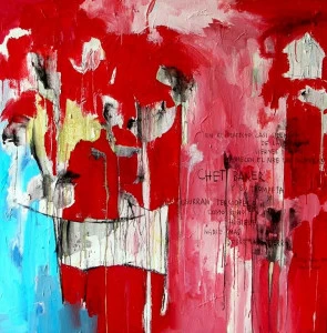 ICI ET LÀ Я акрил твоя ткань The catman Ac100-07