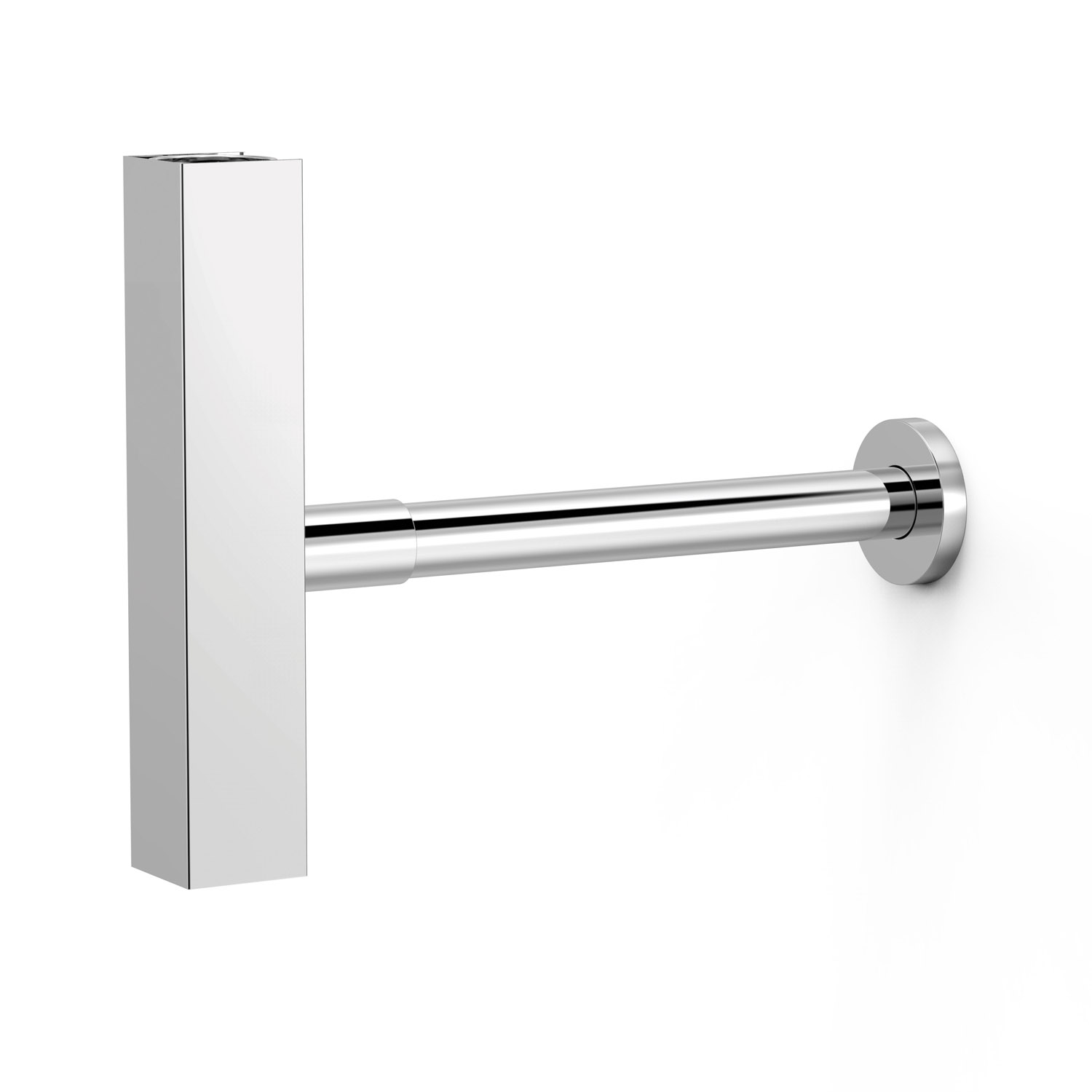 Квадратный телескопический и проверяемый сливной люк с юбкой для умывальника-10710342 TRES Drain