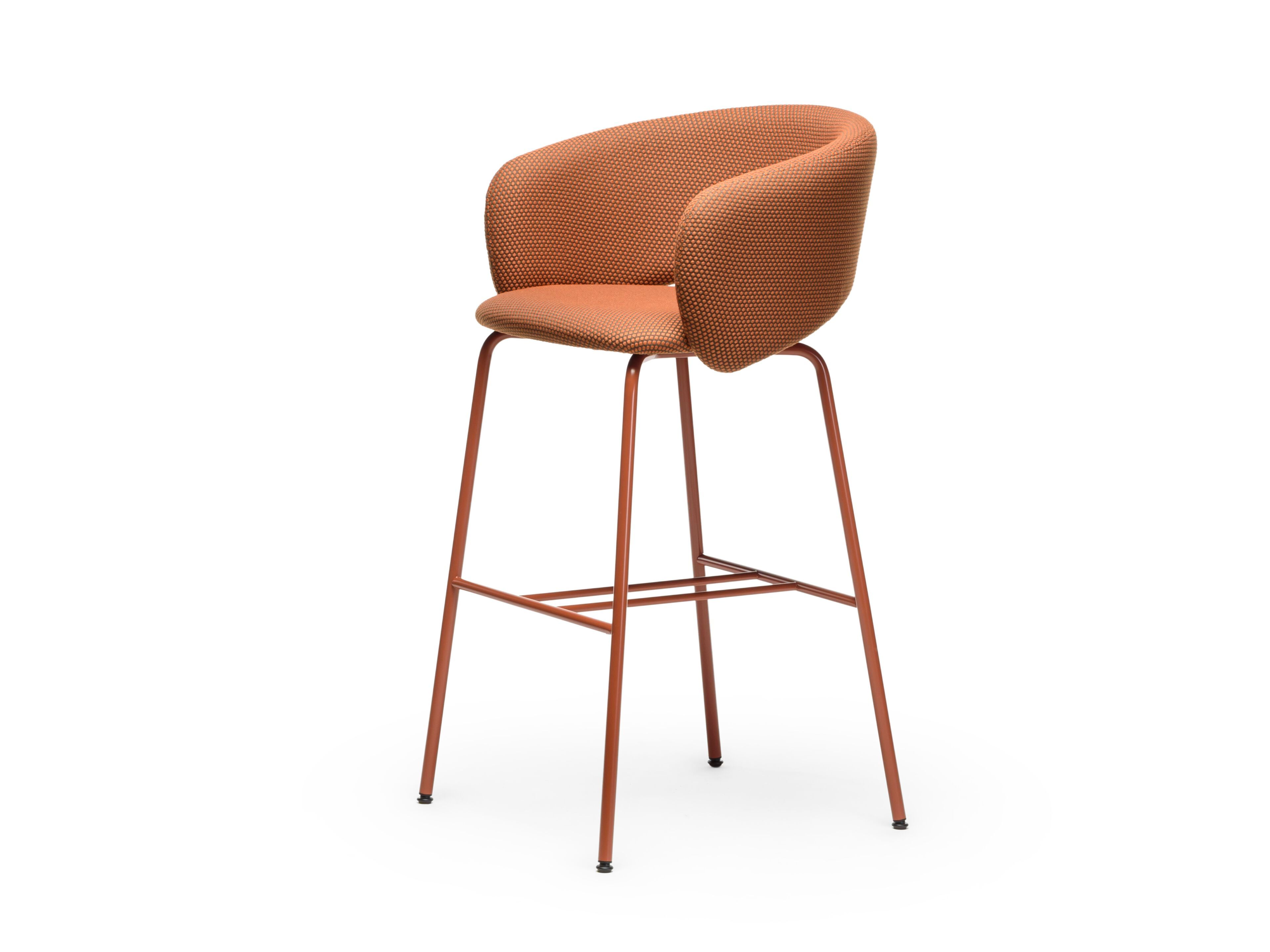 Высокий тканевый стул с подлокотниками и спинкой CHAIRS & MORE Bel ARCH-00083832 - Вид №9