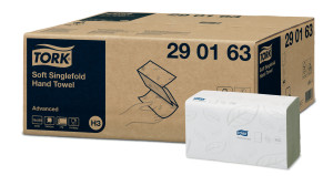 29016353 Односложенное мягкое полотенце (в сгибе zz) Tork
