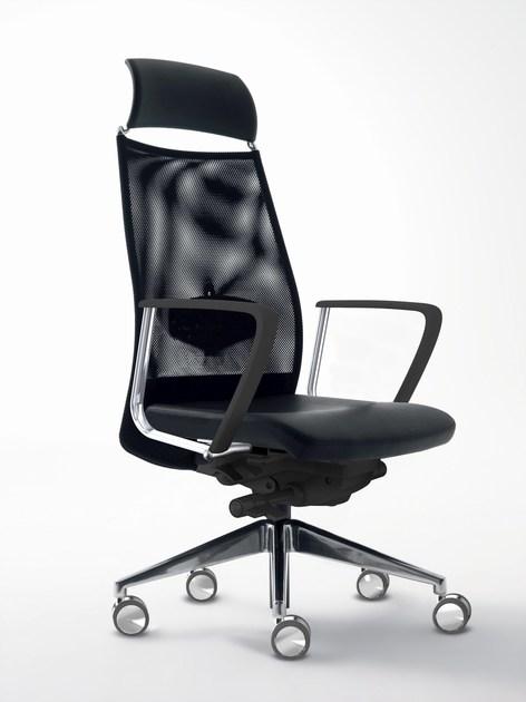 Ares Line Кресло исполнительное на 5 спиц с высокой спинкой Link family sun-id-1463322 - Вид №4