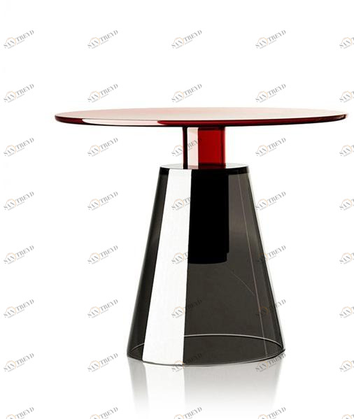 ENNE Круглый стеклянный журнальный столик sun-id-1495774