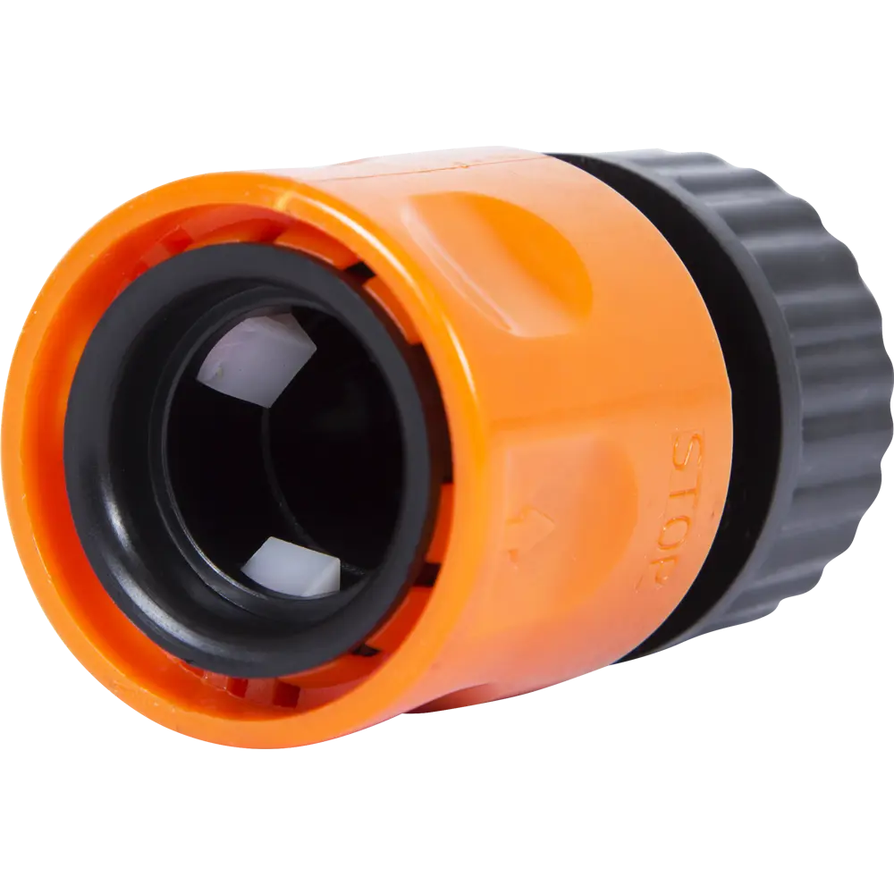 Коннектор для шланга быстросъёмный с аквастопом внутренняя резьба ARCHIMEDES STLM-2180240 - Вид №1