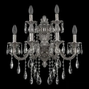 Бра настенное серебристое Bohemia Ivele B Ni 7101B16/4+2/210 BOHEMIA IVELE СВЕЧА 00-3889074 Серебро