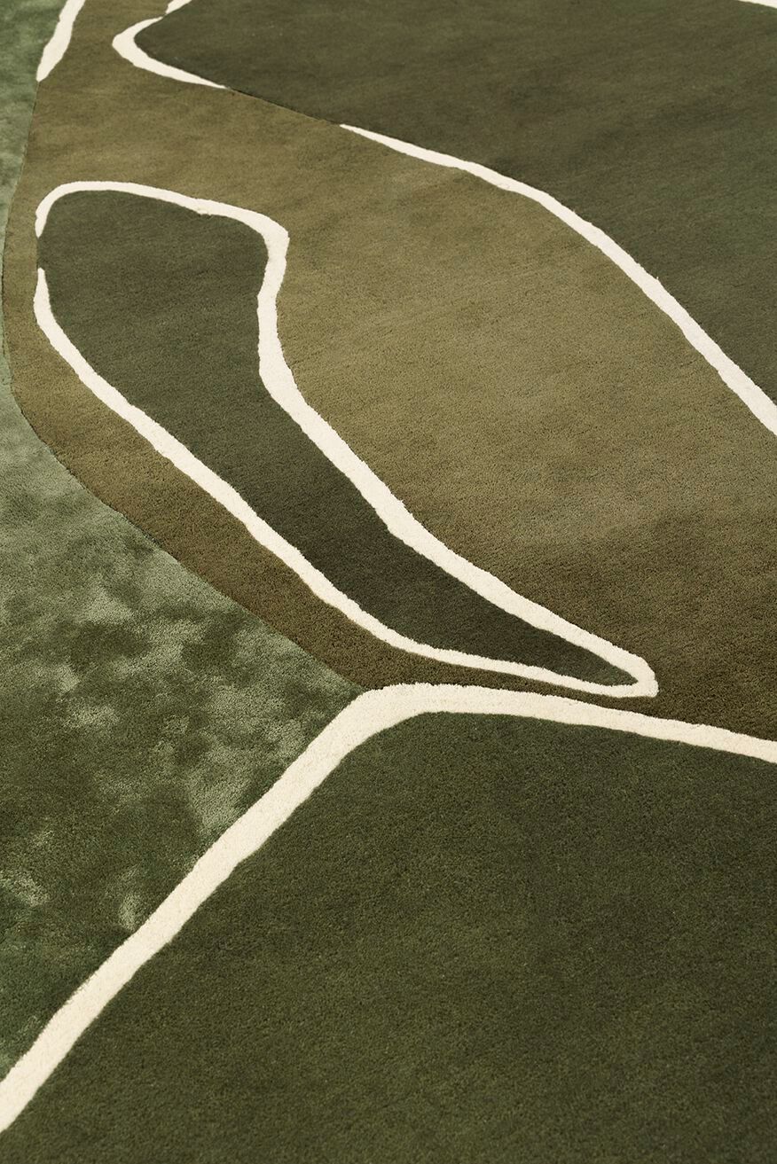 Ковер ручной работы с рисунком Toulemonde Bochart MUSE ARCH-00090464 - Вид №6