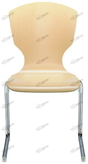 Brunner Консольный штабелируемый стул из фанерованной древесины Fox sun-id-1389819