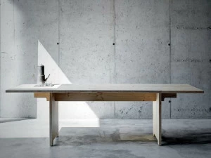 FIORONI Прямоугольный стол из клееного дерева