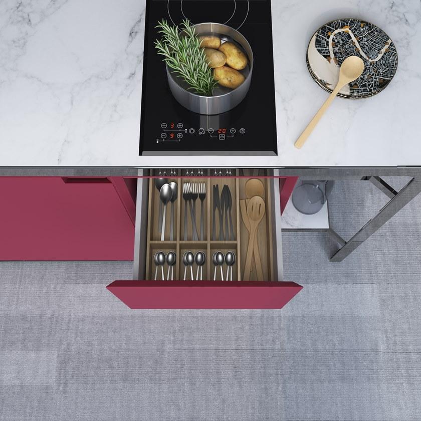 ESTEL GROUP Мини-кухня с полуостровом Isole h90-h105 sun-id-1369500 - Вид №3