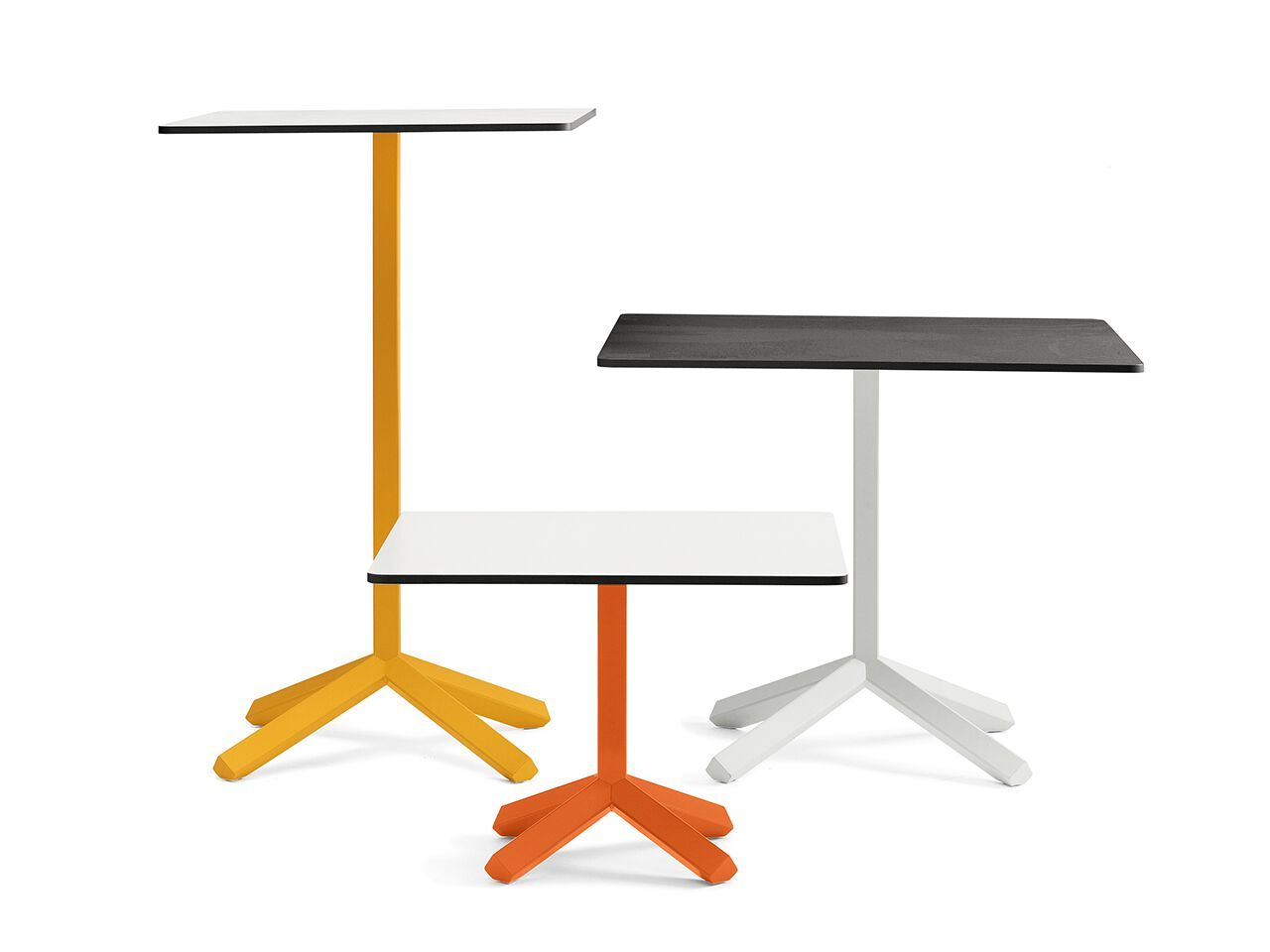 Высокий квадратный стол со спицами FREZZA фламинго ARCH-00136915 - Вид №3