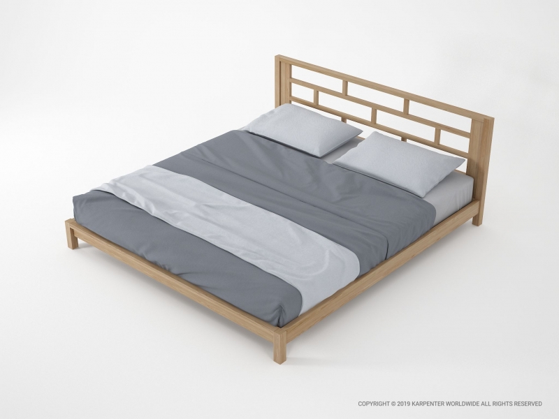 558_1132 двуспальная кровать Karpenter SAKAE  - Вид №2