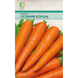 Семена моркови Осенний король от ПОИСК — лента 8 м 83577704