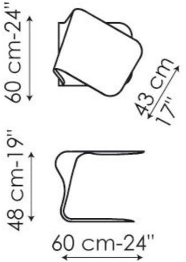 Bonaldo Журнальный столик из полиуретана / прикроватная тумбочка sun-id-1387868 - Вид №7