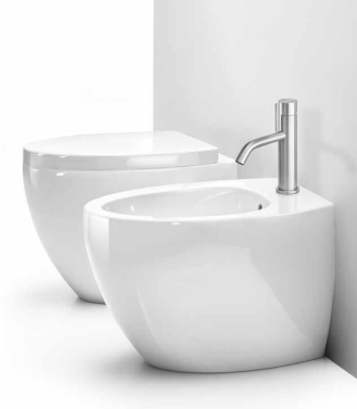 S542T1R1V0.100 Биде напольное A. e T. Italia OVAL Белый глянцевый AeT ITALIA - Вид №1