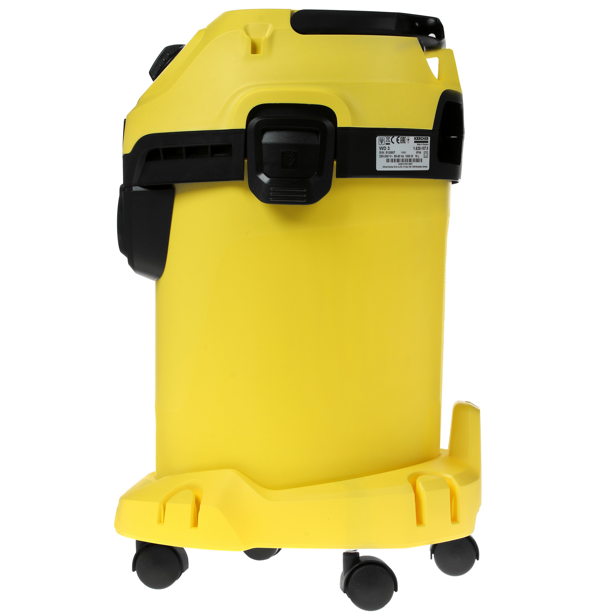 Хозяйственный пылесос  Karcher WD 3 V-19/4/20 5355843 STDN-0017847 - Вид №3