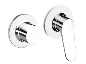 Однорычажный смеситель для душа / ванны с 2 отверстиями и переключателем