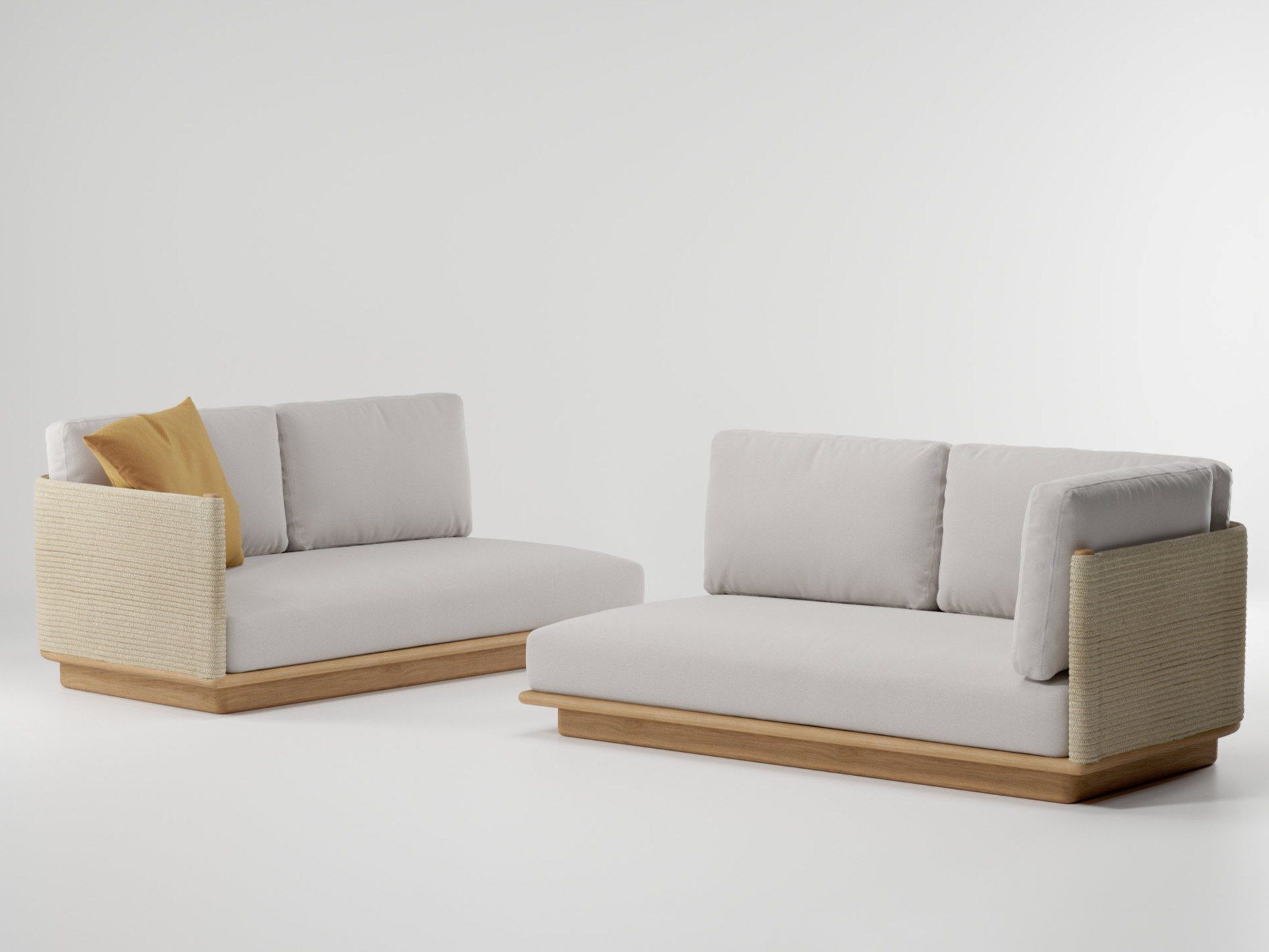 2-местный садовый диван Kettal Джиро ARCH-00064732 - Вид №1