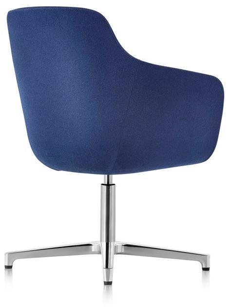 Herman Miller Вращающееся кресло из ткани с 4 спицами и подлокотниками Saiba sun-id-1414181 - Вид №4
