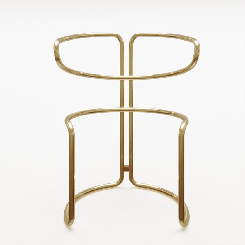 Mytto Стул с открытой спинкой, обитый тканью Iconic sun-id-1475297 - Вид №5