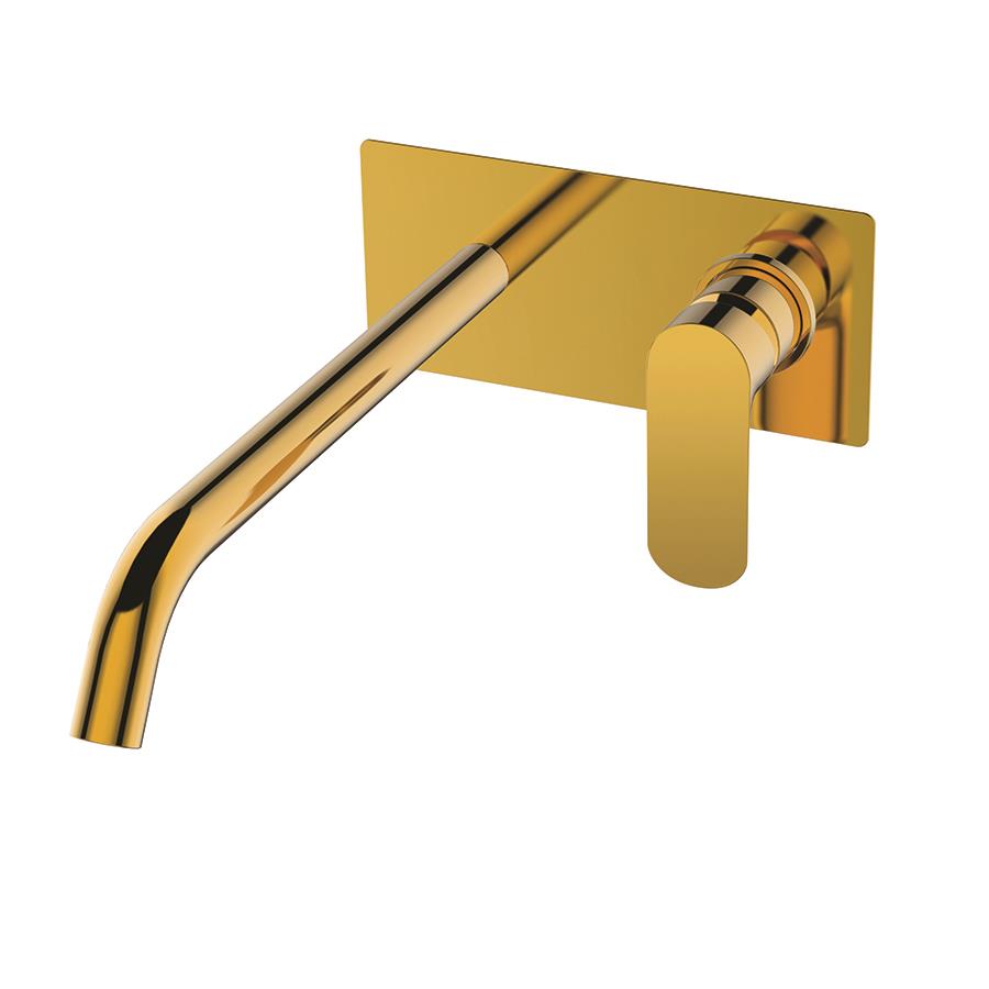 BL45020308 Bienbanyo Смеситель для раковины скрытого монтажа Bien - Детали для поверхностного монтажа - Круглые - Золото 