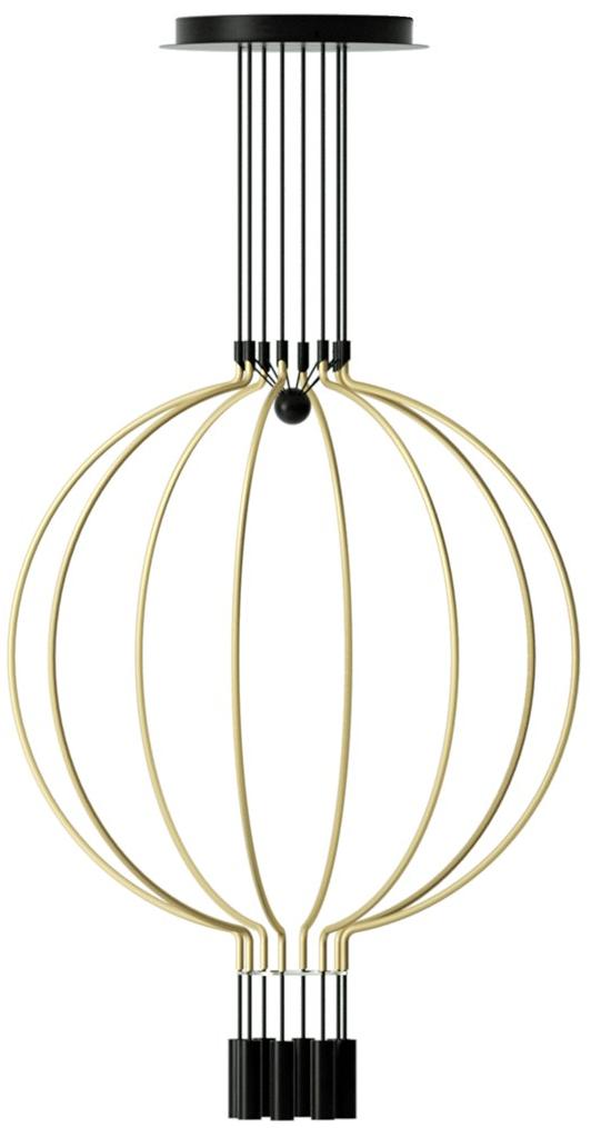 AXOLIGHT Металлический светодиодный подвесной светильник Liaison sun-id-1434090 - Вид №5