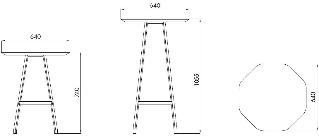 ALMA DESIGN Стол из ясеня по контракту X table sun-id-1458596 - Вид №1