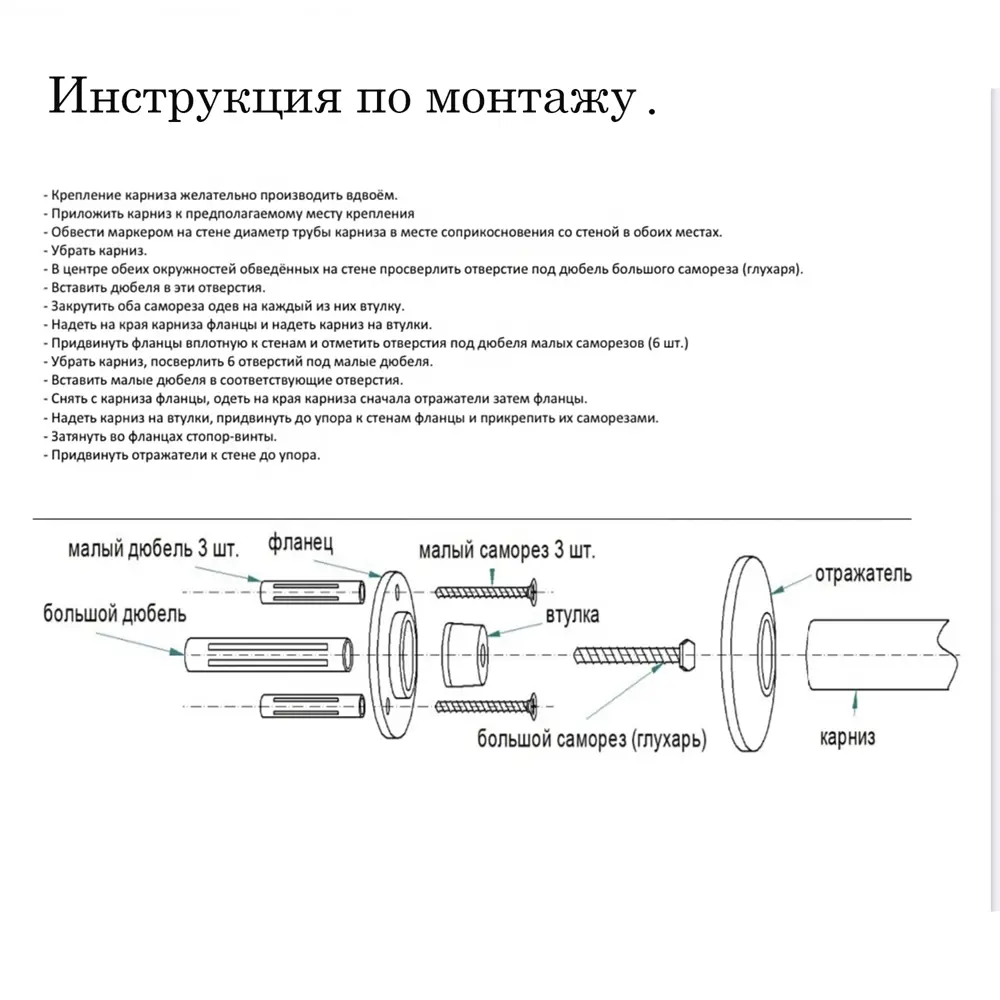Карниз для ванной Go Go Г-образный 180x80 см нержавеющая сталь цвет хром STLM-2154006 - Вид №6
