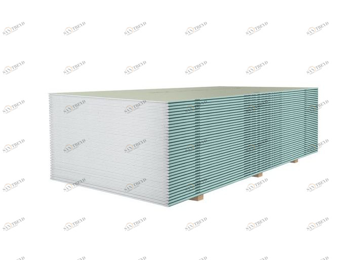 Гипсокартон влагостойкий ГКЛВ 2500х1200х9,5мм Кнауф Knauf Italia 313