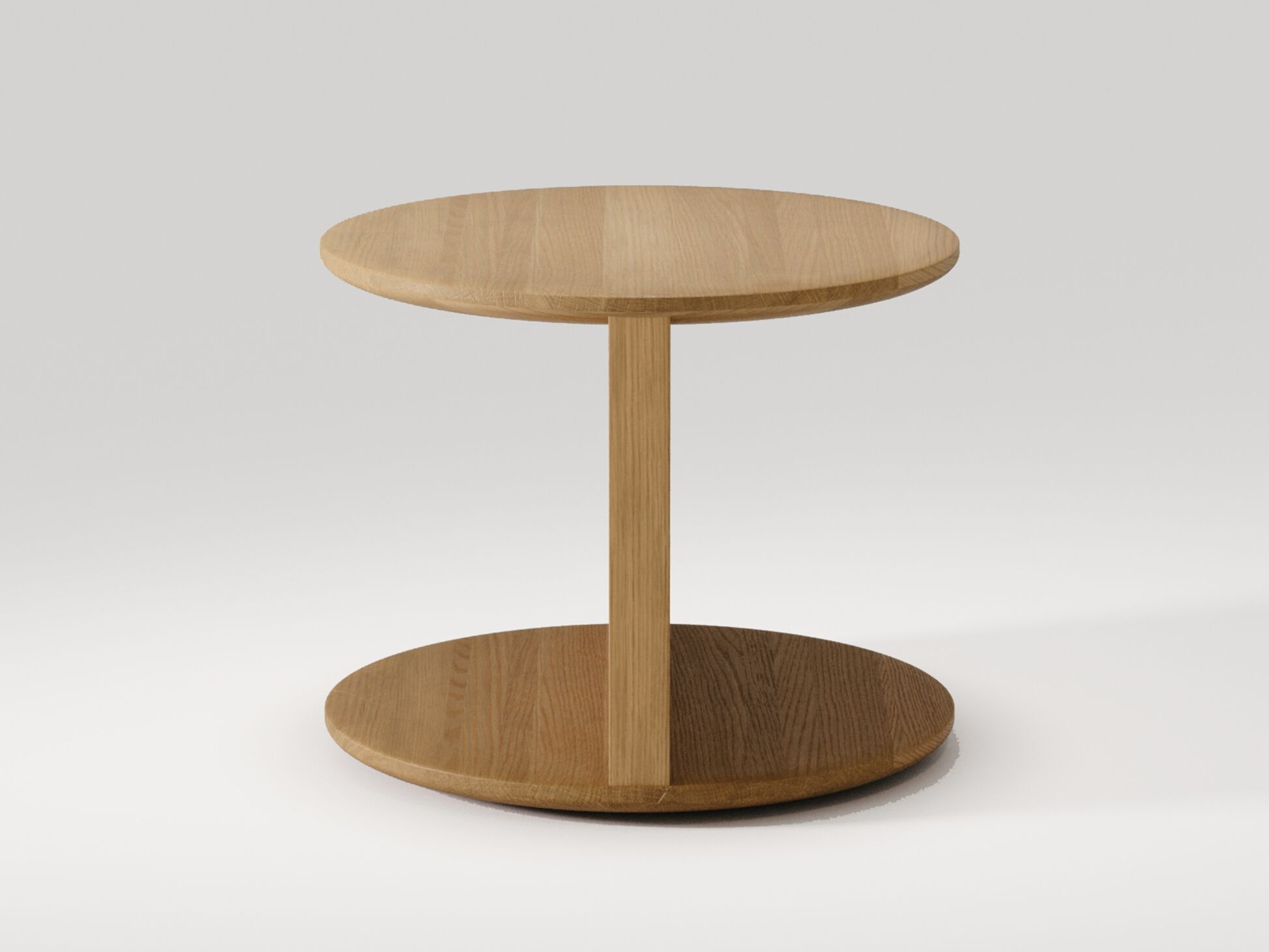 Тумбочка / журнальный столик из дуба Wewood DUPLEX ARCH-00055657 - Вид №1