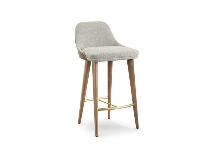 Высокий тканевый стул со спинкой ROCHE BOBOIS Эдем-Рок ARCH-00083561