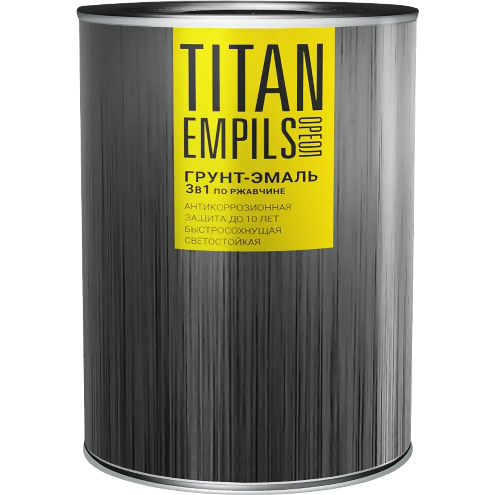 Грунт-эмаль по ржавчине Ореол Titan цвет белый 0.9 кг 84439769 STLM-2072025  - Вид №1