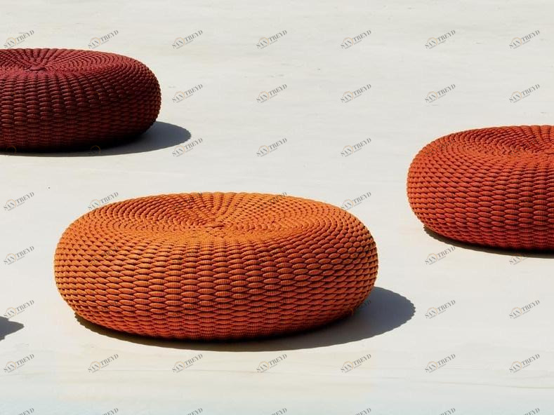 Paola Lenti Круглый садовый пуф sun-id-1498487