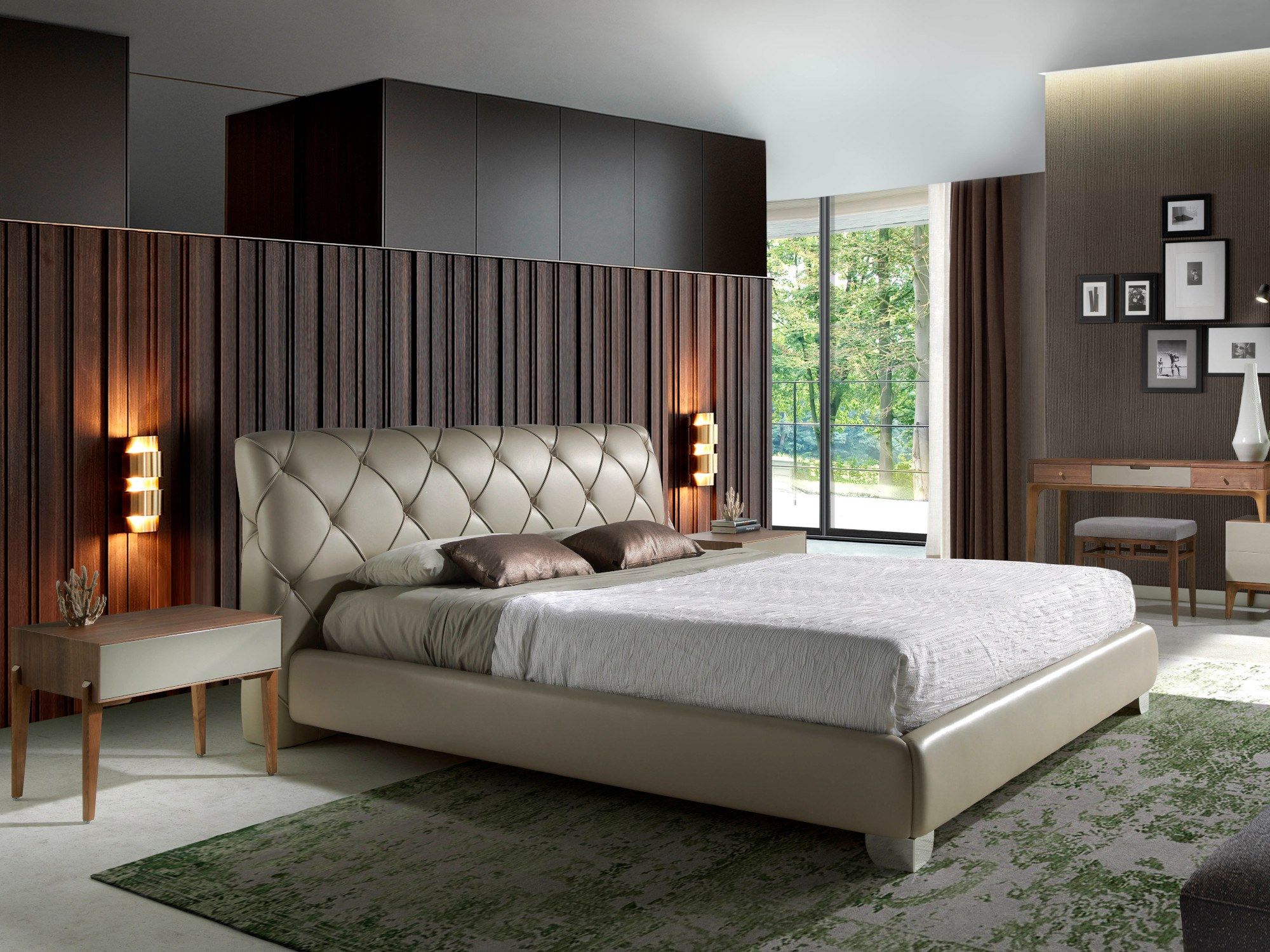 Мягкий стул с низким деревянным Капитоном Angel Cerda Loft Tendencia ARCH-00104945 - Вид №3