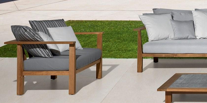 Gervasoni 2-местный тканевый садовый диван Gervasoni outdoor sun-id-1508820 - Вид №5