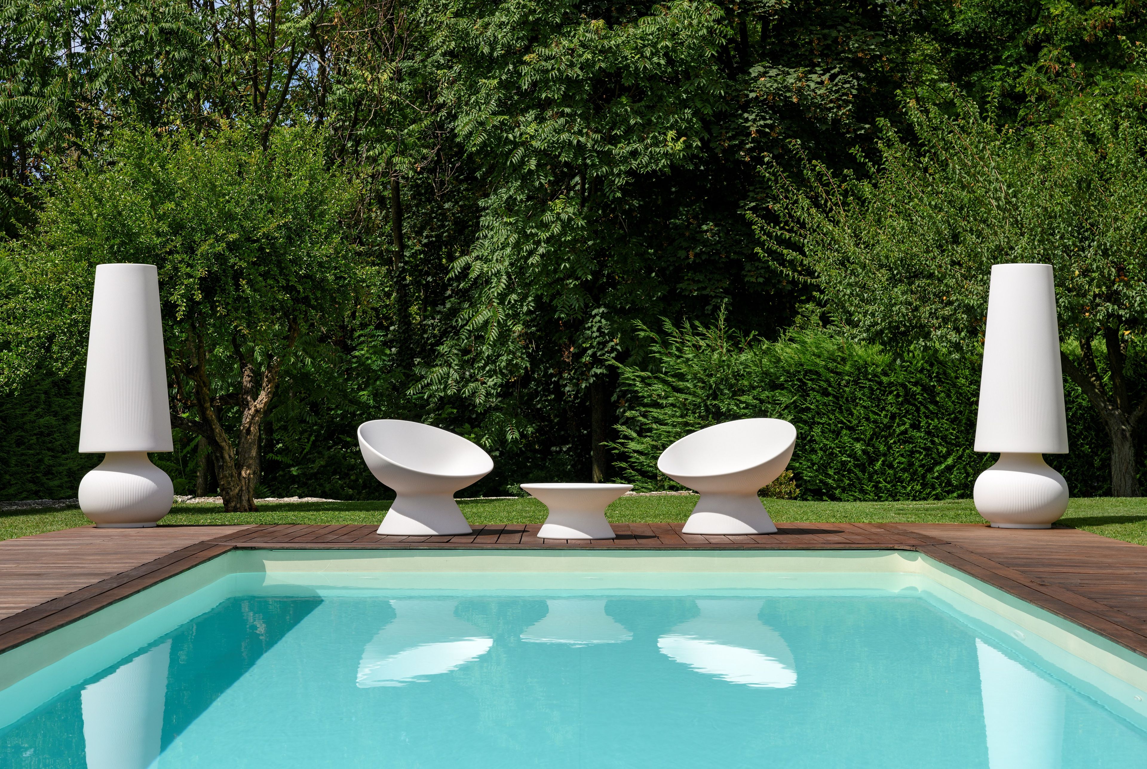 Круглый стол из полиэтилена PLUST Fade ARCH-00022756 - Вид №20