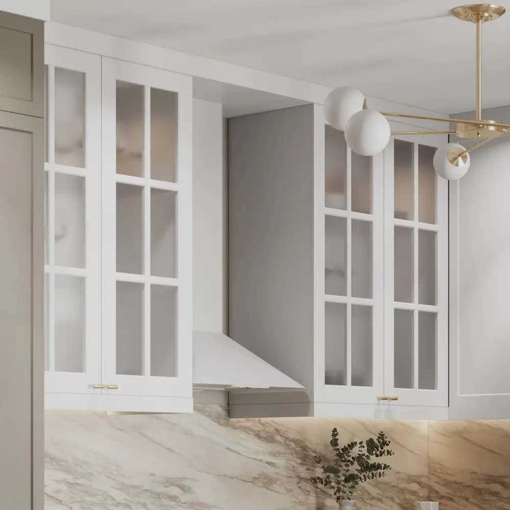 Фасад для кухонного ящика Ньюпорт 39.7x38.1 см Delinia ID МДФ цвет топо STLM-2021961 - Вид №9