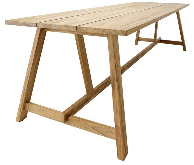 solpuri Прямоугольный садовый стол из тика Country sun-id-1395958 - Вид №1