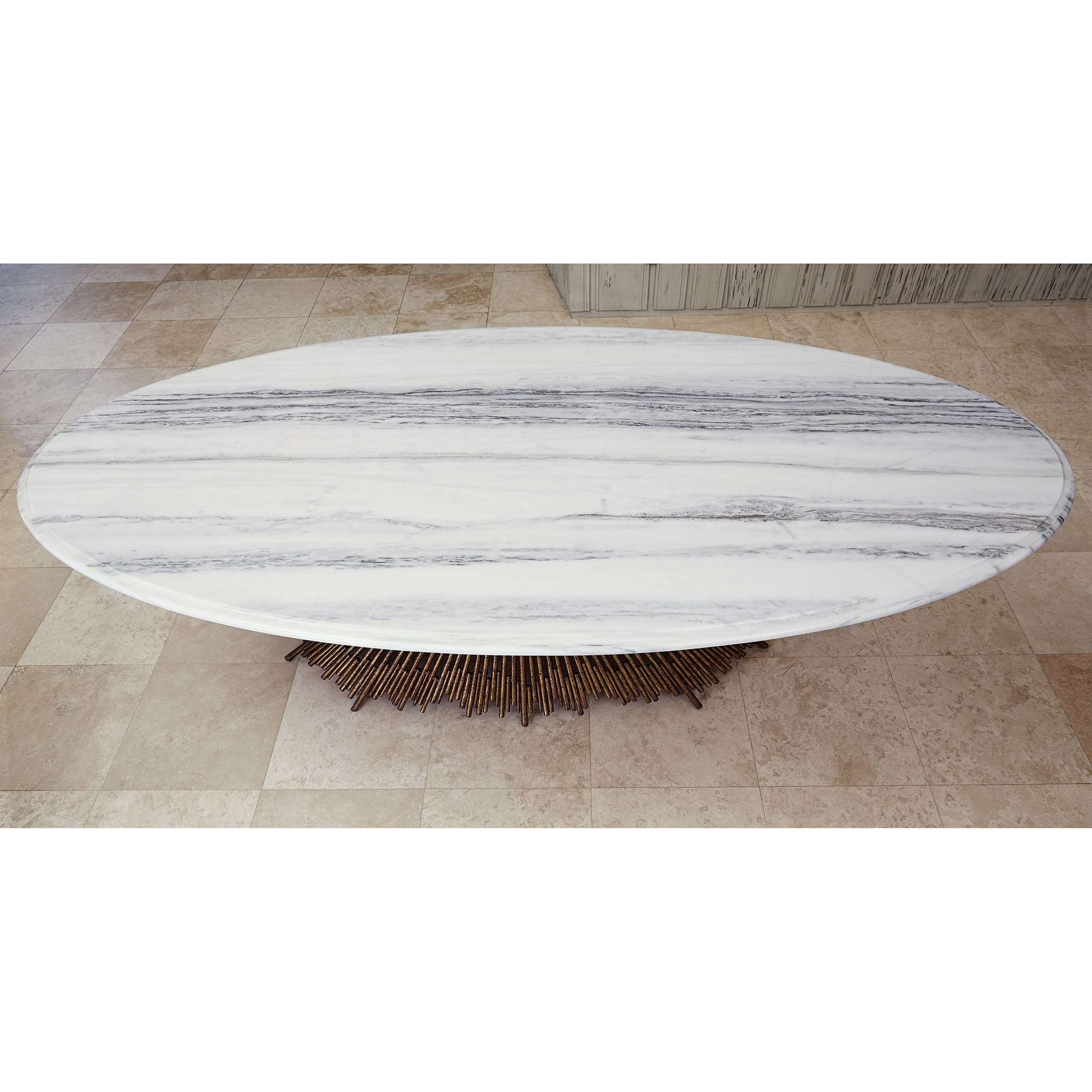 Обеденные столы 05237-990-001 Pick Up Sticks Dining Top -Statuario Ambella  - Вид №2