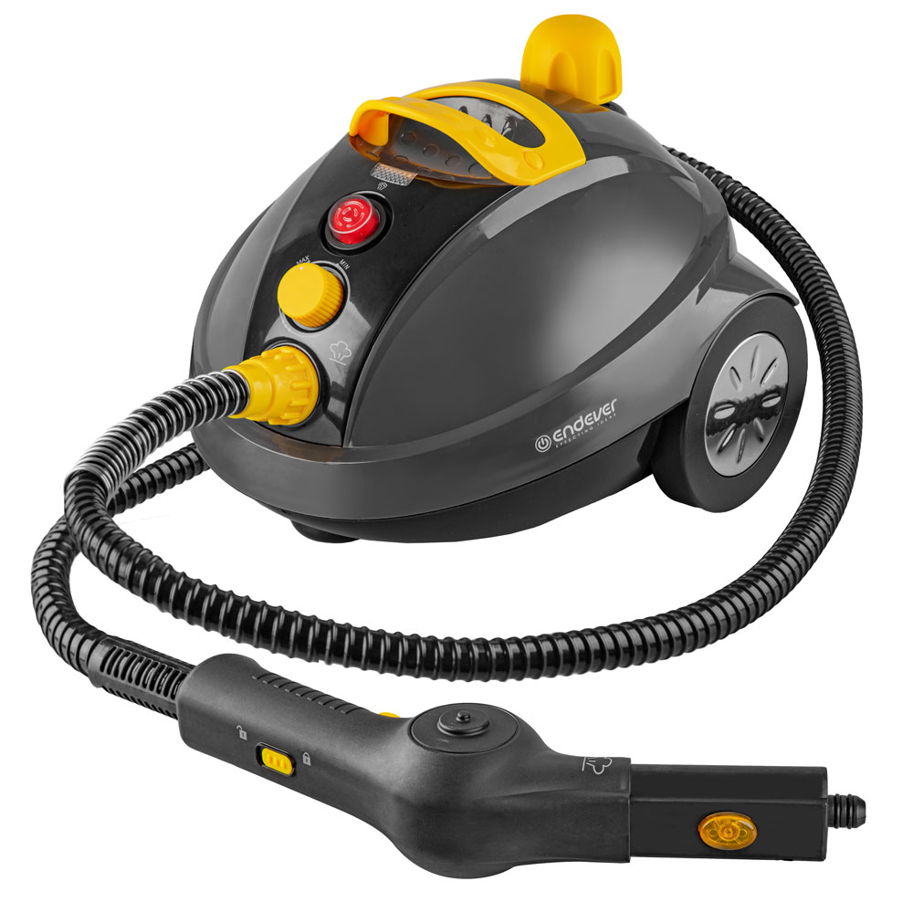 9060127 Пароочиститель Endever Odyssey Q-808 черный STDN-0052604 - Вид №1