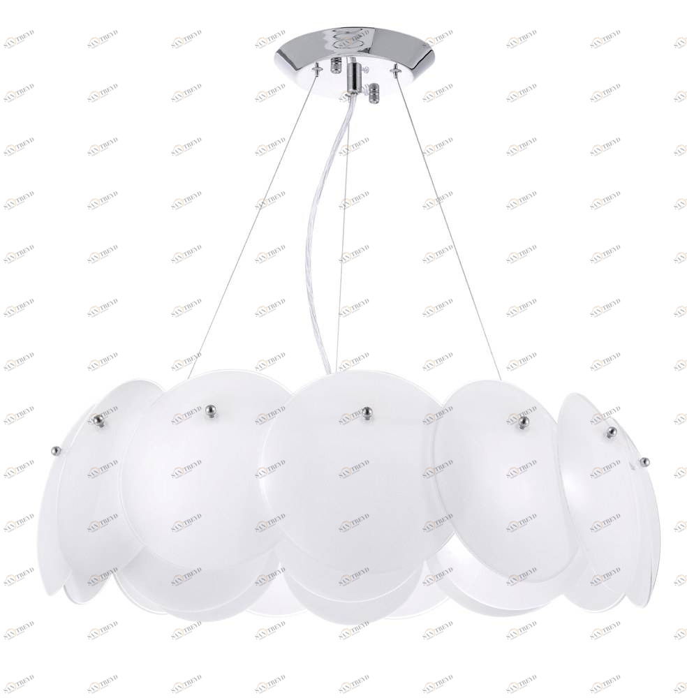 Подвесная люстра Crystal Lux Omega SP6 CRYSTAL LUX ДИЗАЙНЕРСКИЕ, OMEGA 056938 Белый 