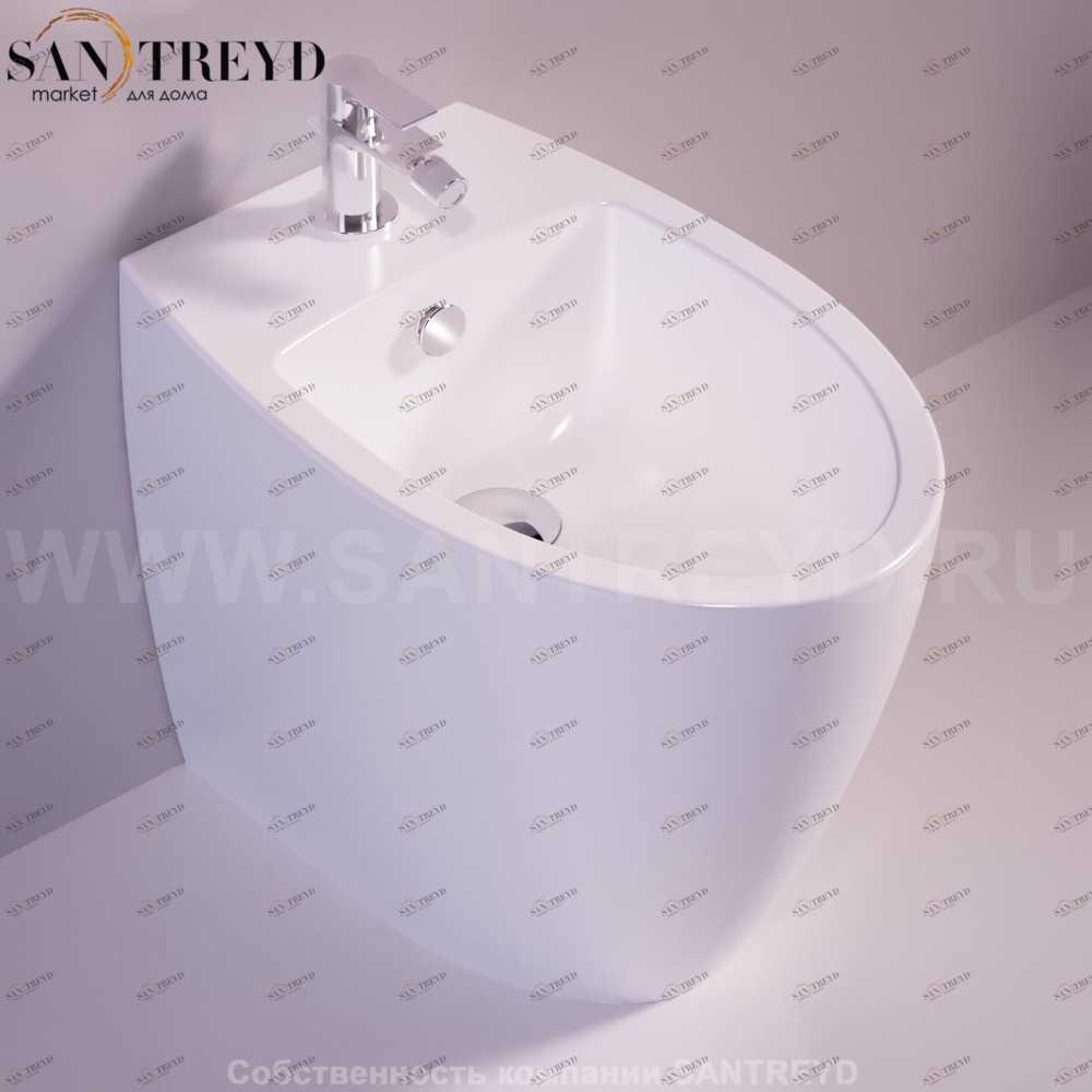 LFT21BIANCO Биде напольное LFT Spazio Simas