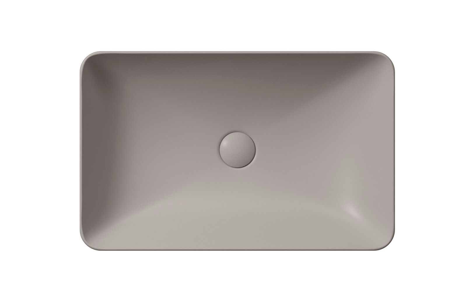 Керамическая прямоугольная раковина с полукругом GSI ceramica Color Elements ARCH-00025152 - Вид №8