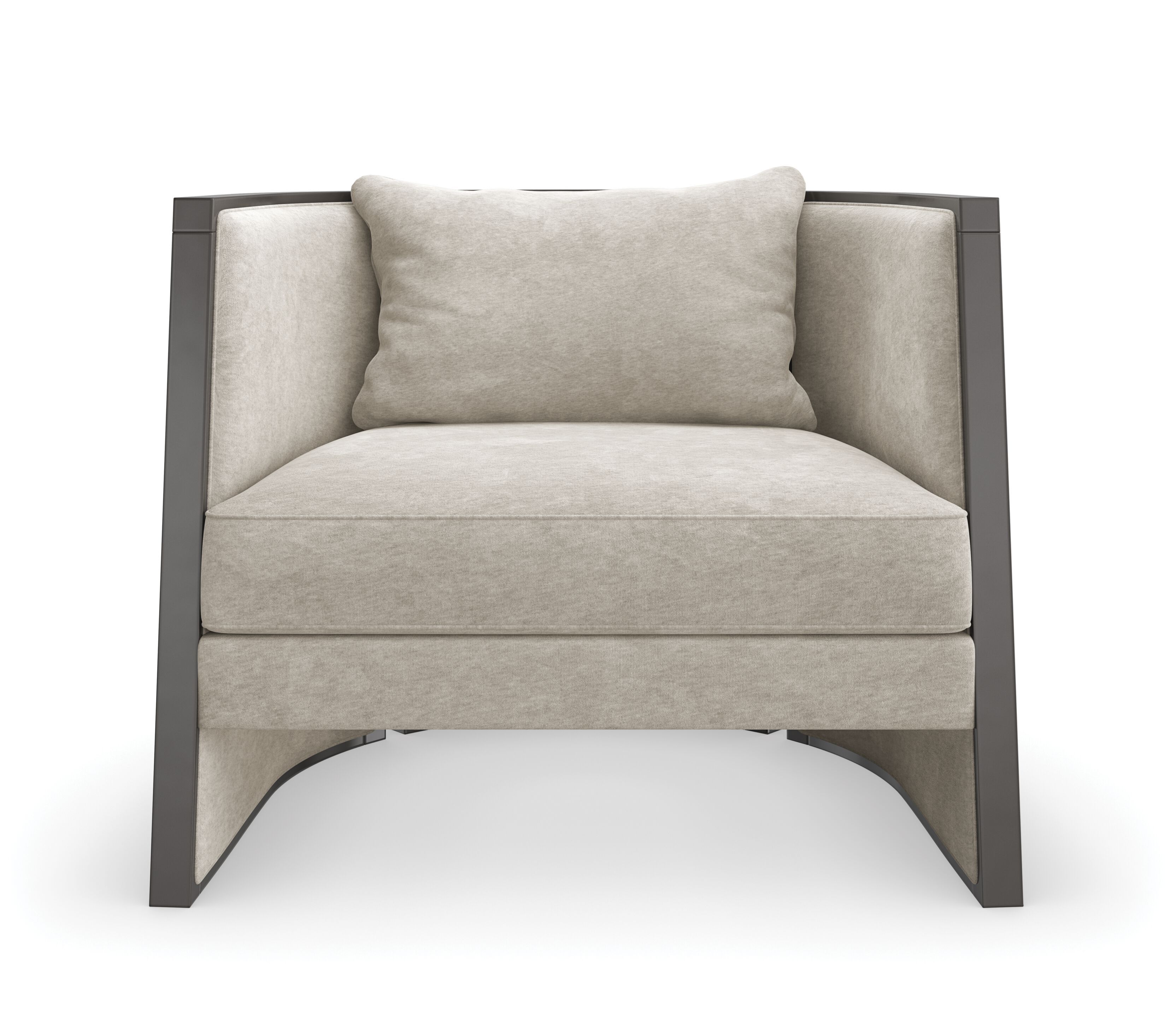 Тканевое кресло с подлокотниками Caracole Cut Away ARCH-00062089 - Вид №1