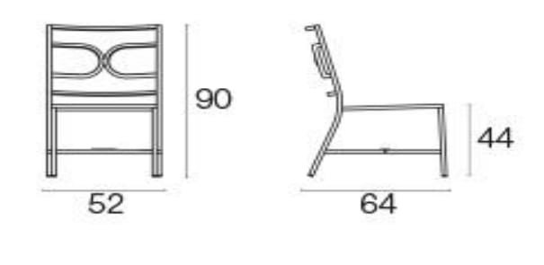 Стальной садовый стул emu Collier ARCH-00097008 - Вид №8