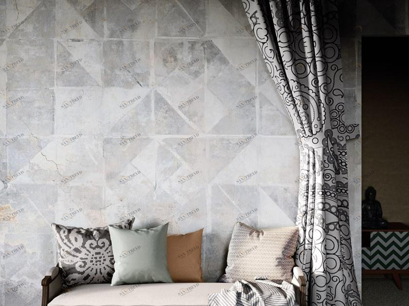 Tecnografica Геометрические обои с цифровой печатью Modern affresco sun-id-1432615