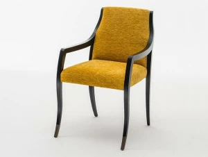 OAK Стул с обивкой и подлокотниками Milano collection Sc5033