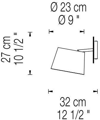 fambuena Настенный светильник Excentrica essence 6038 - Вид №2