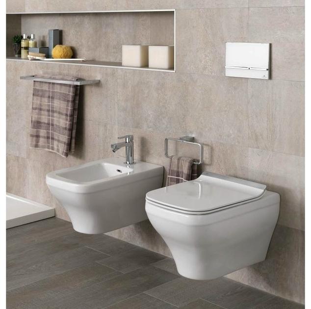 Подвесной унитаз настенный Белый Noken Forma Испания sun-id-1471649 - Вид №6